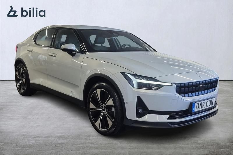 Begagnad Polestar 2 Long Range Single Motor 219 kW (299 HK) 2023 Silver Halvkombi