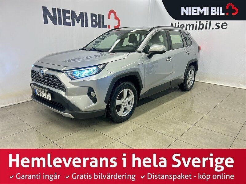 Silver Begagnad 2020 Toyota RAV4 Hybrid SUV | 309 900 kr (Marknadspris) - Bild 1/3