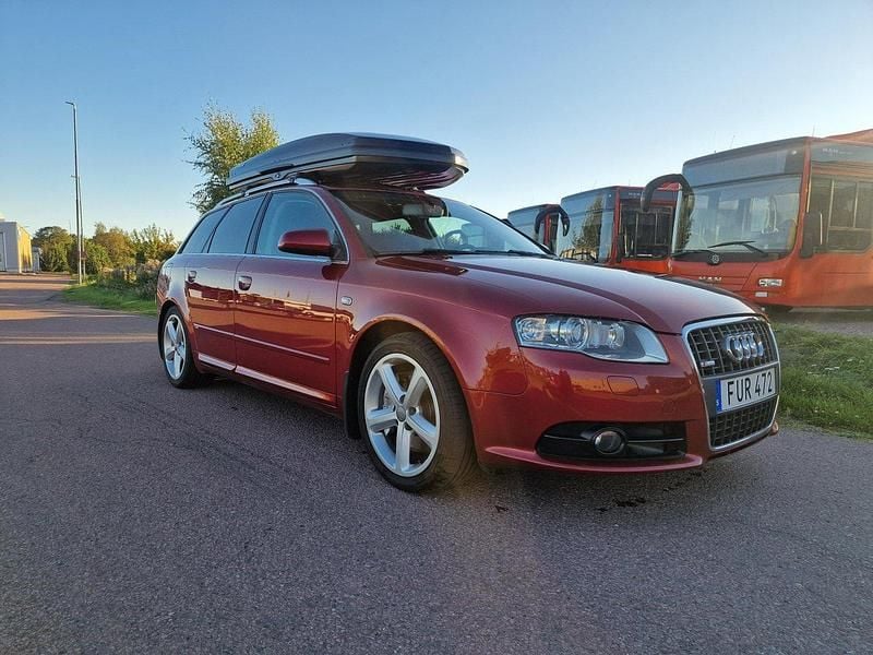 Röd Begagnad 2008 Audi A4 S-Line Kombi | 59 000 kr (Bra pris) - Bild 1/4