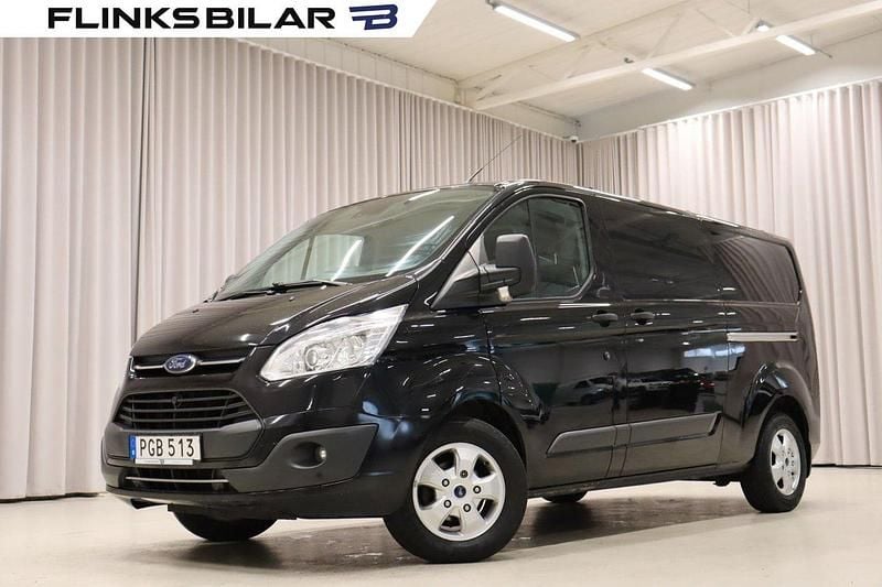 Svart Begagnad 2017 Ford Transit Custom Van | 129 800 kr (Marknadspris) - Bild 1/4