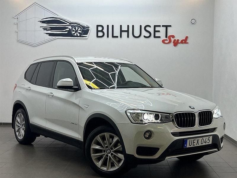 Vit Begagnad 2017 BMW X3 SUV | 228 500 kr (Bra pris) - Bild 1/4