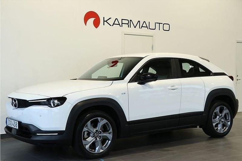 Vit Begagnad 2022 Mazda MX30 Exclusive-Line SUV | 159 900 kr (Marknadspris) - Bild 1/4