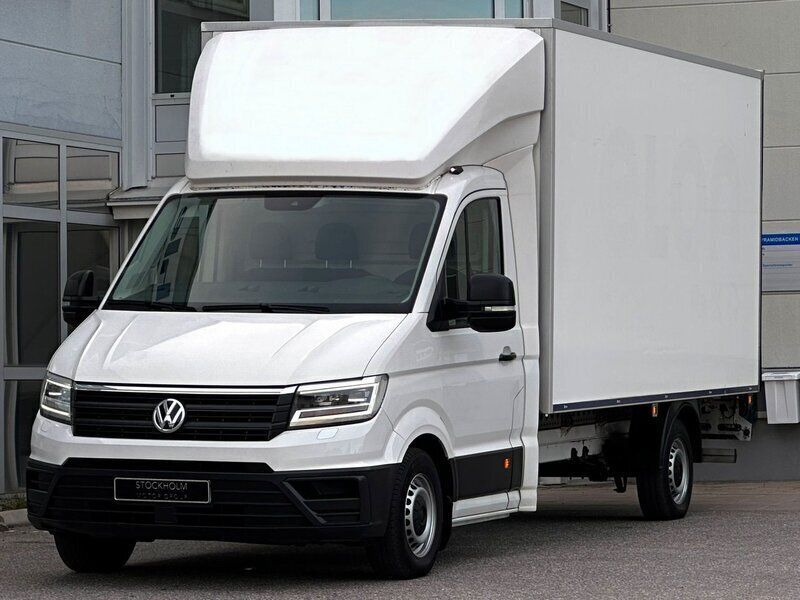 Vit Begagnad 2021 VW Crafter Van | 249 000 kr - Bild 1/4