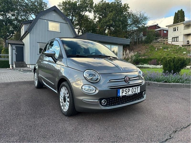 Grå Begagnad 2022 Fiat 500C Dolcevita Cab | 169 000 kr (Dyr) - Bild 1/4