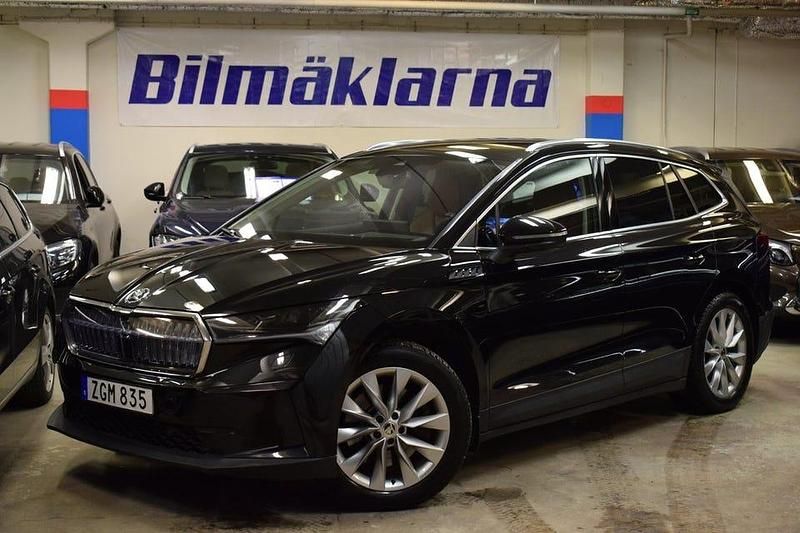 Svart Begagnad 2022 Skoda Enyaq iV SUV | 299 000 kr (Superpris) - Bild 1/4
