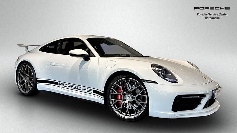 Vit Begagnad 2020 Porsche 911 Carrera 4S Sportkupé | 1 445 000 kr (Marknadspris) - Bild 1/4