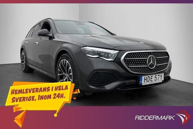 Grå Begagnad 2024 Mercedes E300 Avantgarde Kombi | 729 800 kr - Bild 1/3