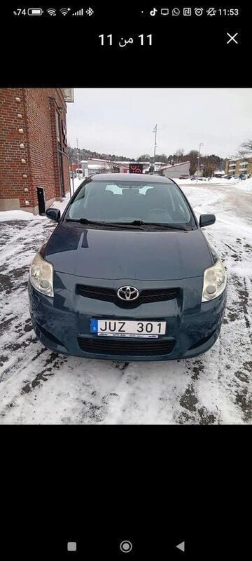 Blå Begagnad 2009 Toyota Auris Halvkombi | 65 000 kr (Marknadspris) - Bild 1/4