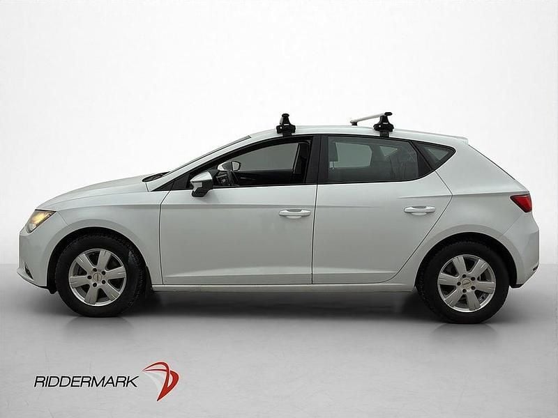 Begagnad Seat Leon Style 110 HK (80 kW) 2014 Vit Halvkombi