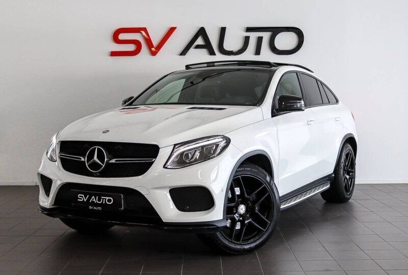Vit Begagnad 2016 Mercedes GLE350 AMG Sportkupé | 429 900 kr (Lite dyr) - Bild 1/4