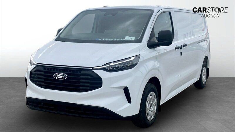 Vit (white) Ny 2025 Ford Transit Custom Trend Van | 587 375 kr (Marknadspris) - Bild 1/4