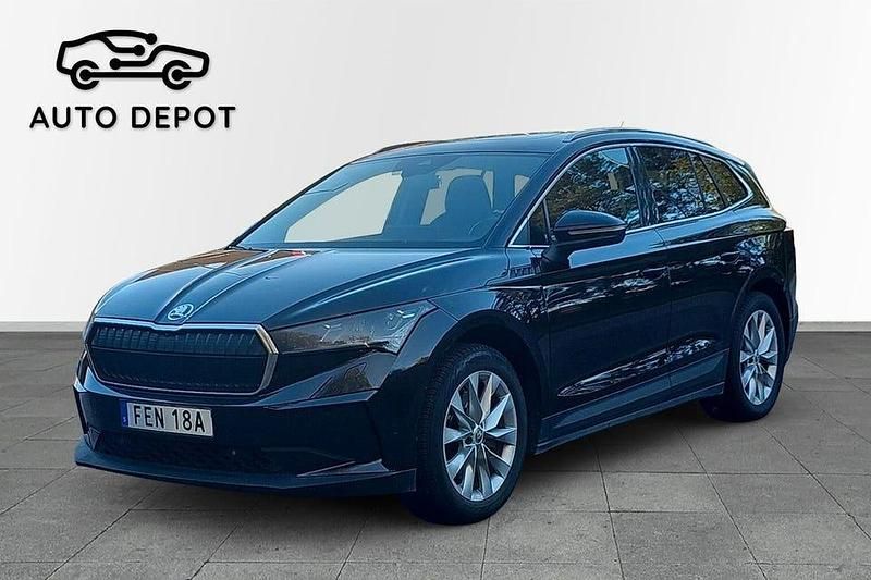 Gul Begagnad 2021 Skoda Enyaq iV SUV | 199 000 kr - Bild 1/4
