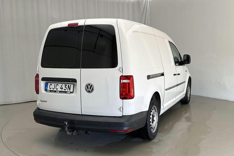 Begagnad VW Caddy Maxi 102 HK (75 kW) 2020 Vit Minibuss