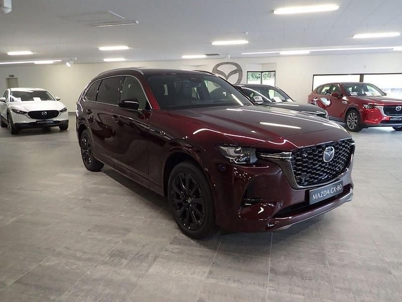 Ny Mazda CX-80 Homura-Line 327 HK (240 kW) 2025 Artisan red metallic SUV