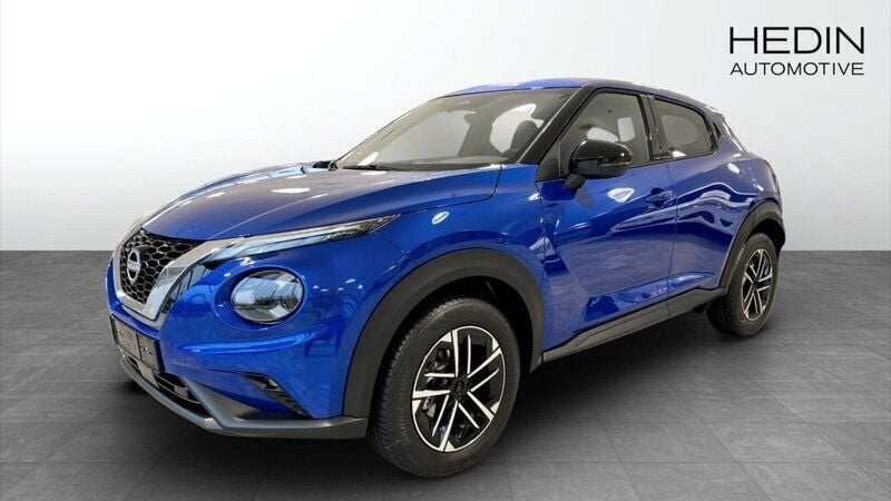 Blå Ny 2024 Nissan Juke N-Connecta SUV | 285 600 kr - Bild 1/4