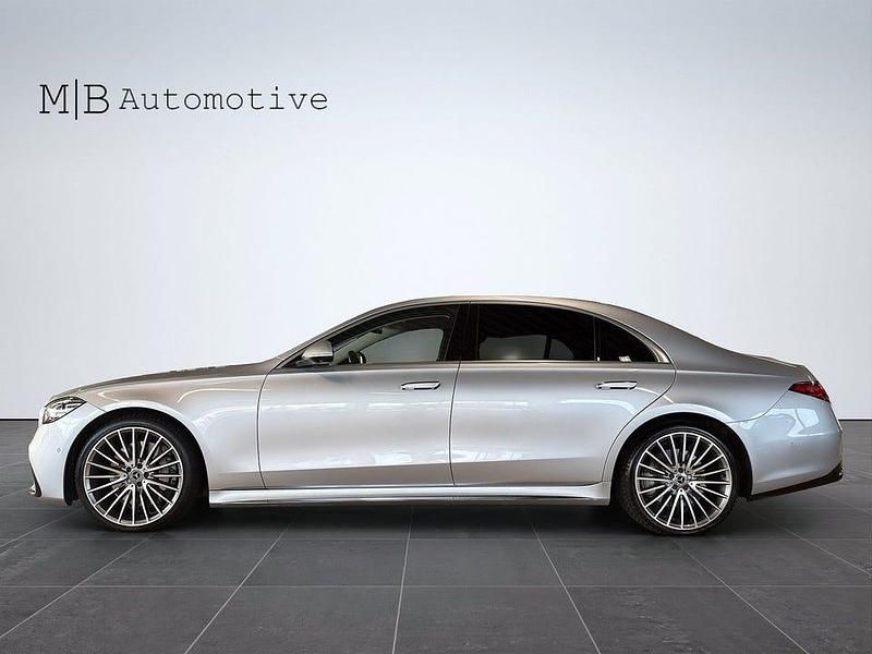 Begagnad Mercedes S500 AMG Line Premium Plus 435 HK (319 kW) 2021 Silver Sedan