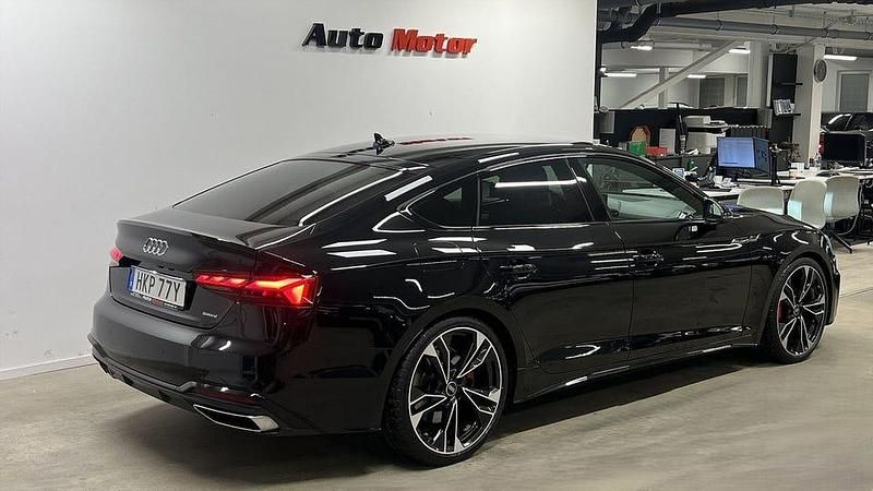 Begagnad Audi A5 Sportback S-Line 265 HK (194 kW) 2021 Svart Halvkombi