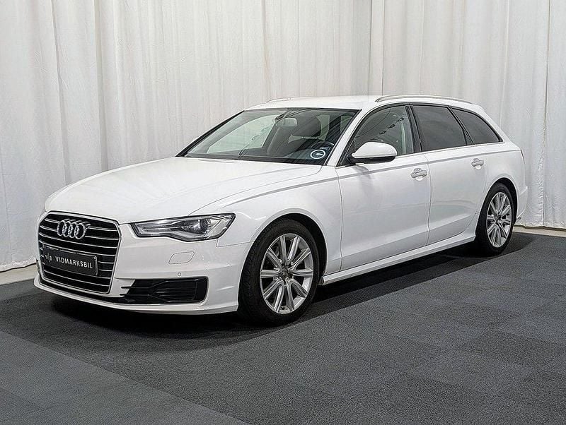 Vit Begagnad 2015 Audi A6 Comfort Kombi | 128 900 kr (Marknadspris) - Bild 1/4