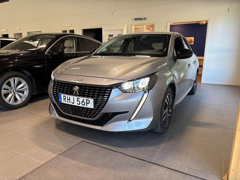 Grå Begagnad 2023 Peugeot 208 Allure Halvkombi | 189 900 kr (Lite dyr) - Bild 1/4