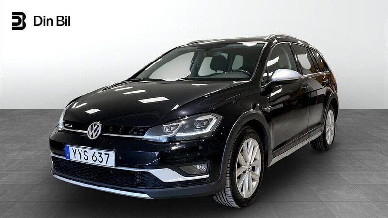 Svart Begagnad 2017 VW Golf Alltrack Kombi | 199 900 kr (Lite dyr) - Bild 1/4
