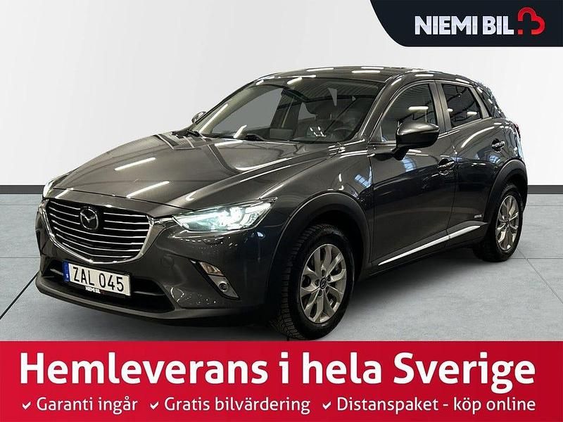 Grå Begagnad 2017 Mazda CX-3 Optimum SUV | 219 900 kr (Dyr) - Bild 1/3