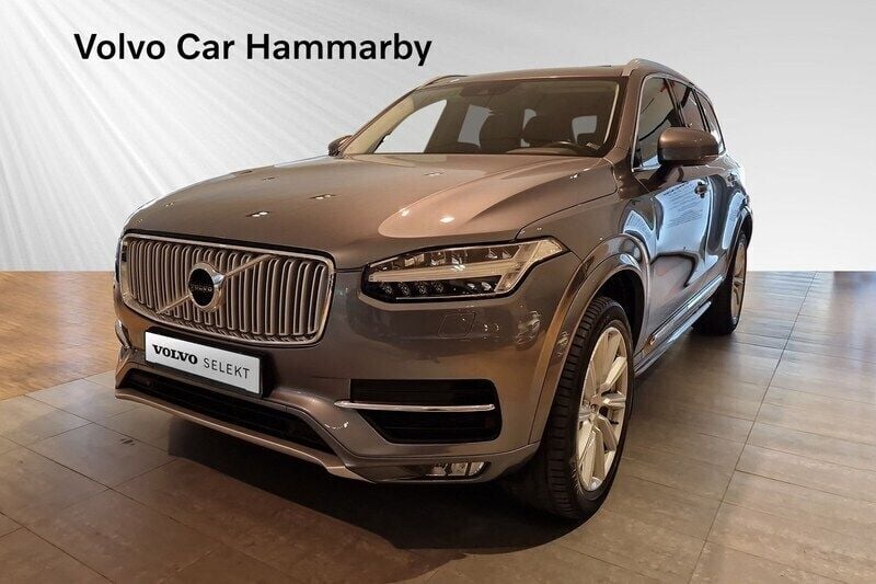 Grå Begagnad 2019 Volvo XC90 Inscription SUV | 429 000 kr (Superpris) - Bild 1/4