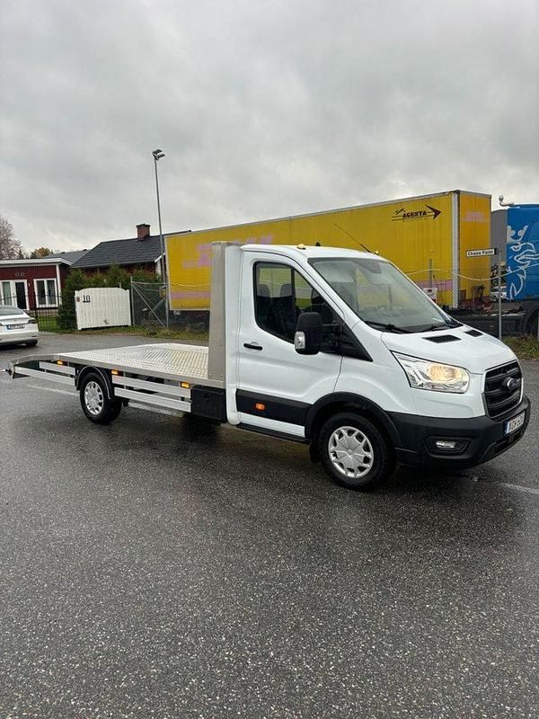 Vit Begagnad 2022 Ford Transit Van | 269 900 kr - Bild 1/4