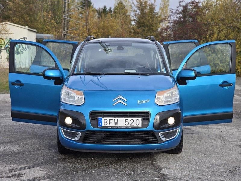 Blå Begagnad 2009 Citroën C3 Picasso Minibuss | 22 500 kr (Bra pris) - Bild 1/4