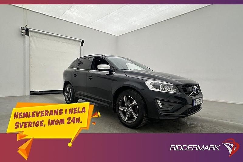 Svart Begagnad 2014 Volvo XC60 R-Design SUV | 189 800 kr (Marknadspris) - Bild 1/3