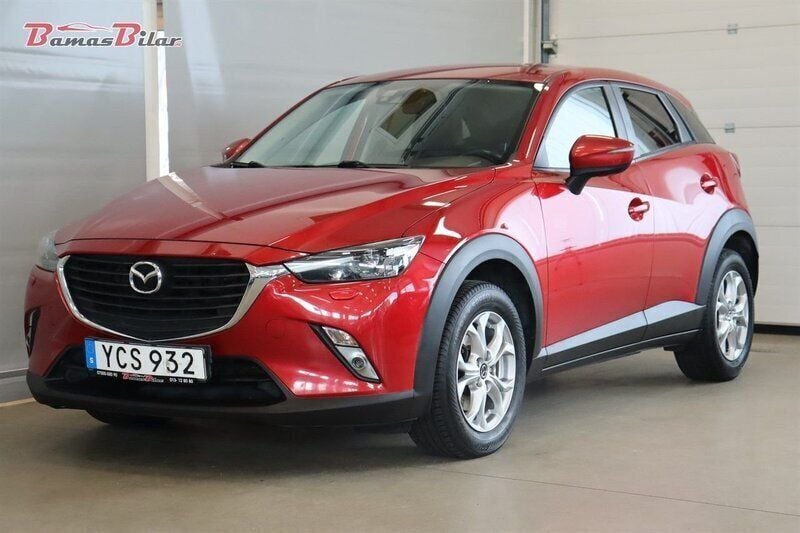 Röd Begagnad 2016 Mazda CX-3 SUV | 129 900 kr (Marknadspris) - Bild 1/4