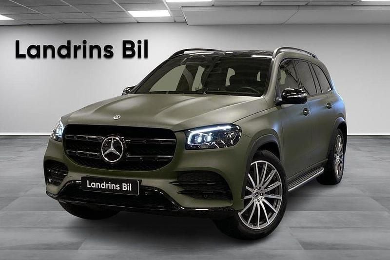Vit Begagnad 2022 Mercedes GLS400 AMG Line Premium Plus SUV | 879 000 kr (Superpris) - Bild 1/4