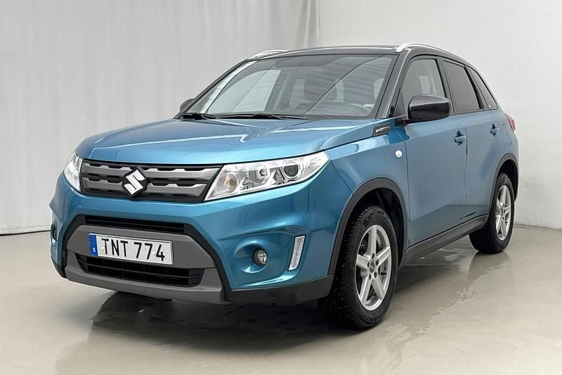 Ljusgrön Begagnad 2015 Suzuki Vitara Exclusive | 99 900 kr (Marknadspris) - Bild 1/4