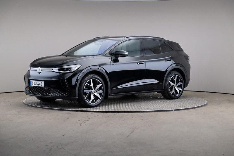 Svart Begagnad 2023 VW ID.4 GTX SUV | 435 000 kr (Lite dyr) - Bild 1/4