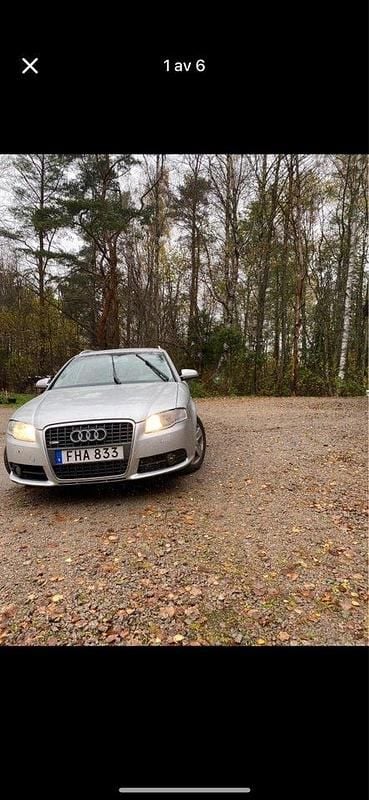 Silver Begagnad 2007 Audi A4 Comfort Kombi | 40 000 kr (Dyr) - Bild 1/4