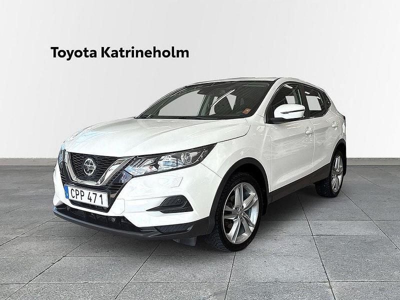 Vit Begagnad 2018 Nissan Qashqai SUV | 164 900 kr (Bra pris) - Bild 1/4