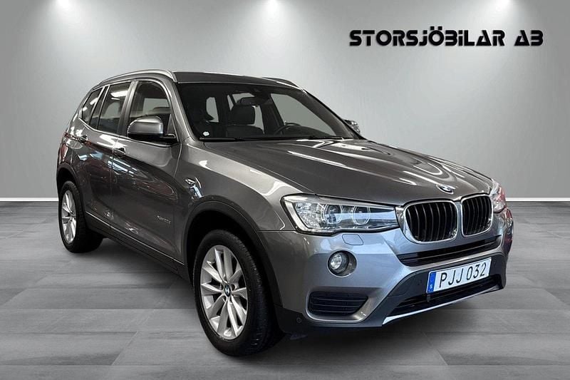 Grå Begagnad 2017 BMW X3 SUV | 229 000 kr (Lite dyr) - Bild 1/4
