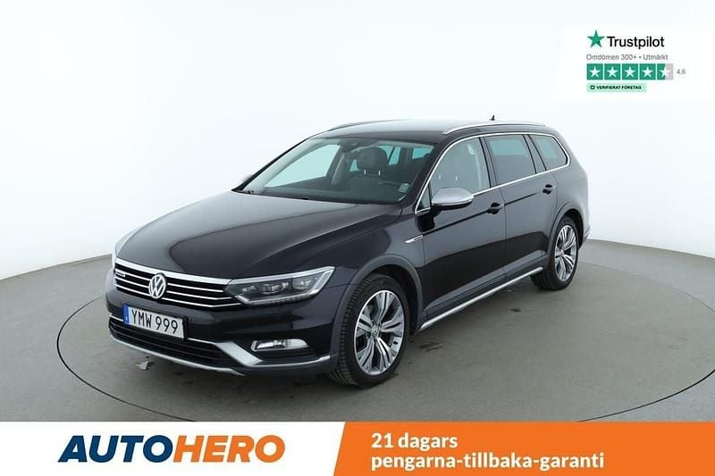 Svart Begagnad 2018 VW Passat Alltrack Kombi | 219 000 kr (Marknadspris) - Bild 1/4