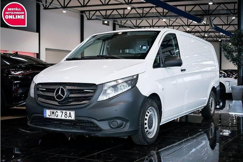 Vit Begagnad 2020 Mercedes Vito Van | 189 500 kr (Bra pris) - Bild 1/4