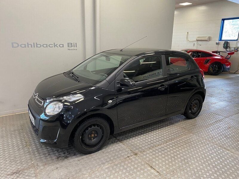 Svart Begagnad 2014 Citroën C1 Halvkombi | 79 000 kr (Lite dyr) - Bild 1/4