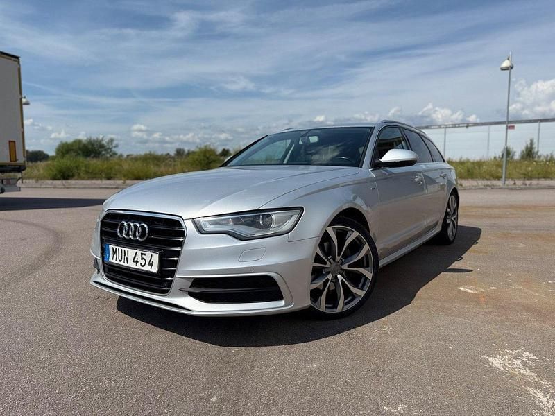 Silver Begagnad 2014 Audi A6 Proline Kombi | 104 900 kr (Marknadspris) - Bild 1/4