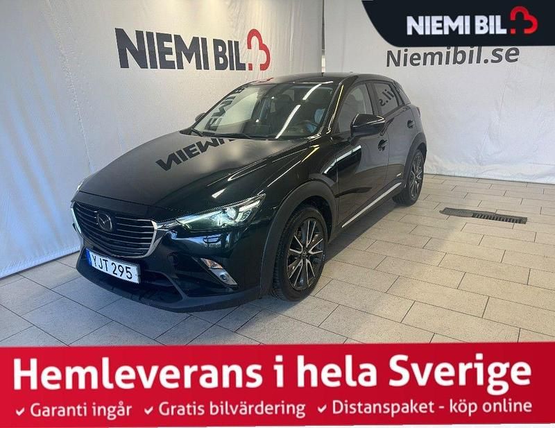 Svart Begagnad 2016 Mazda CX-3 Optimum SUV | 179 900 kr (Dyr) - Bild 1/3