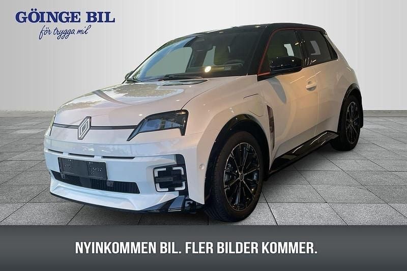 Vit Ny 2025 Renault R5 Iconic Halvkombi | 438 600 kr - Bild 1/1
