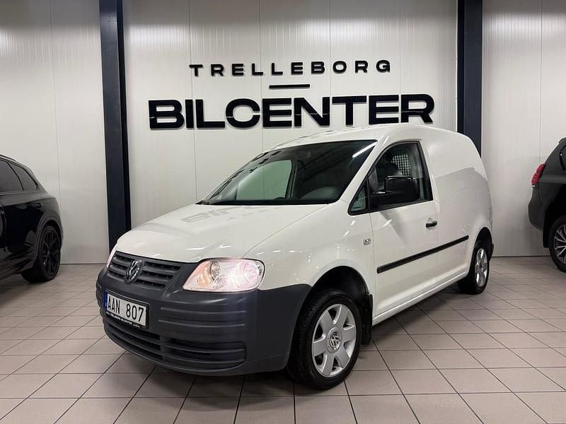 Vit Begagnad 2007 VW Caddy Minibuss | 29 900 kr (Marknadspris) - Bild 1/4