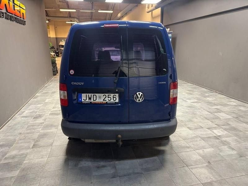 Begagnad VW Caddy 109 HK (80 kW) 2009 Blå Minibuss