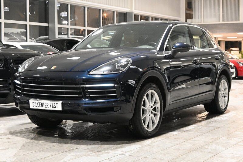 Blå Begagnad 2019 Porsche Cayenne SUV | 519 000 kr (Superpris) - Bild 1/4