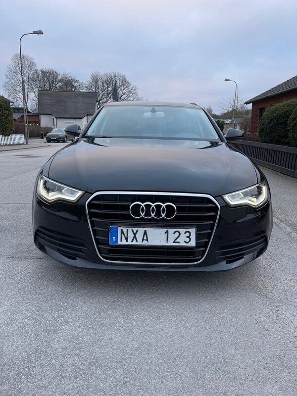 Svart Begagnad 2014 Audi A6 Proline Kombi | 139 999 kr (Marknadspris) - Bild 1/4