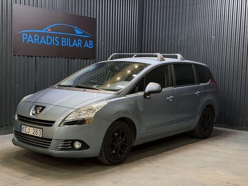 Begagnad Peugeot 5008 156 HK (114 kW) 2009 Ljusblå Minibuss