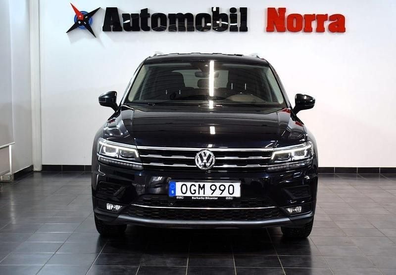 Begagnad VW Tiguan Allspace GT 190 HK (139 kW) 2018 Svart SUV