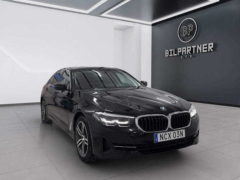 Begagnad BMW 530e 184 HK (135 kW) 2021 Svart Sedan