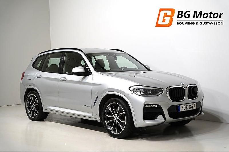 Begagnad BMW X3 M Sport 190 HK (139 kW) 2017 Silver SUV